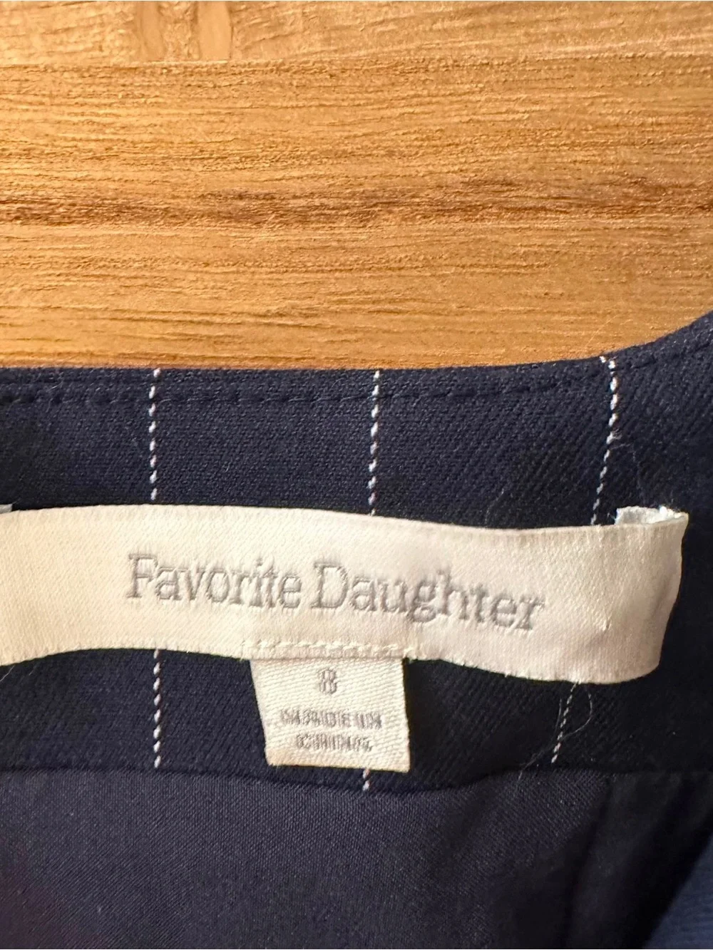 Favorite Daughter The Break-Up Dress in Navy | Size 8